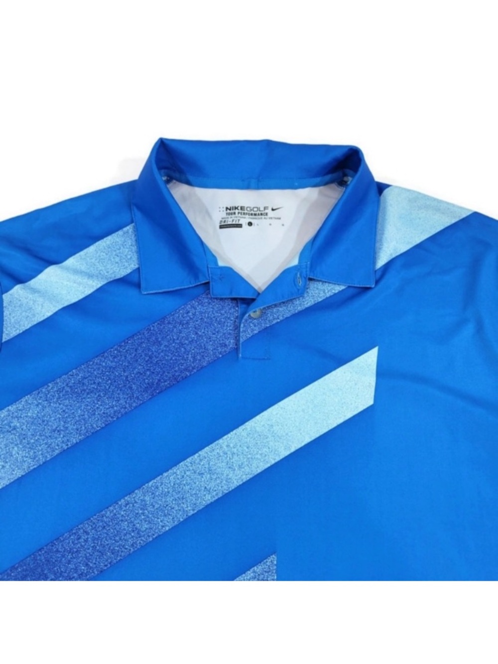 Nike Golf Tour Performance Polo Shirt Blue Size L